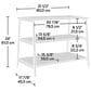 Sauder North Avenue 32" TV Stand in Charter Oak and Black, , large