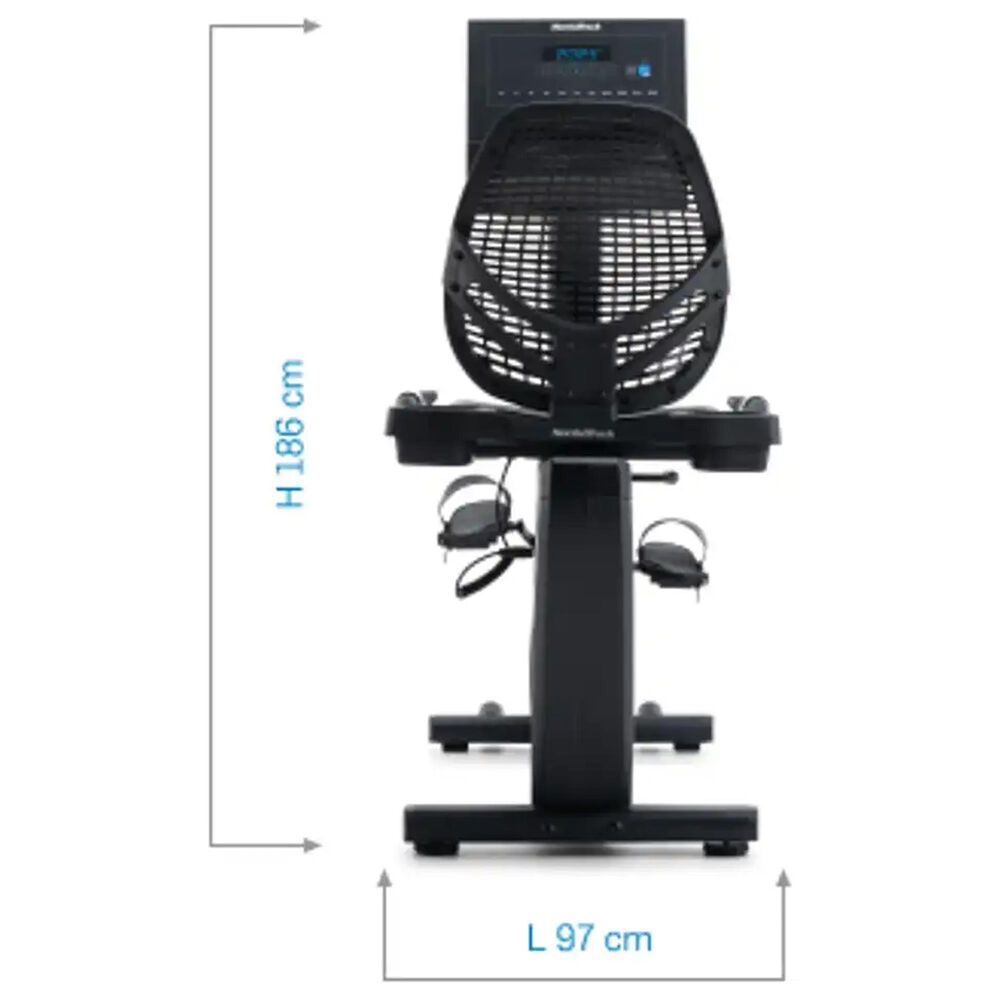 NordicTrack G LE Recumbent Exercise Bike in Black, , large