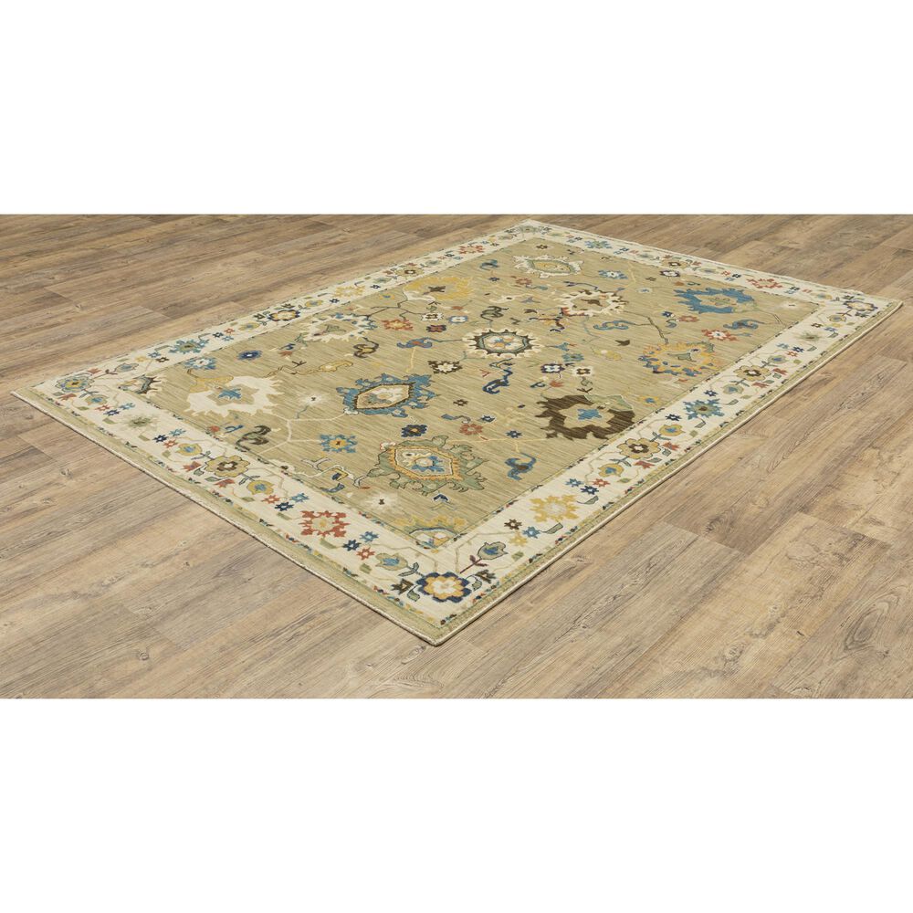 Oriental Weavers Francesca FR04E 3&#39;3&quot; x 5&#39; Beige Area Rug, , large