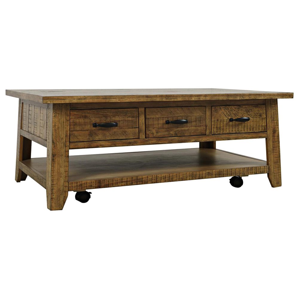 Waltham Telluride Cocktail Table in Golden Brown, , large