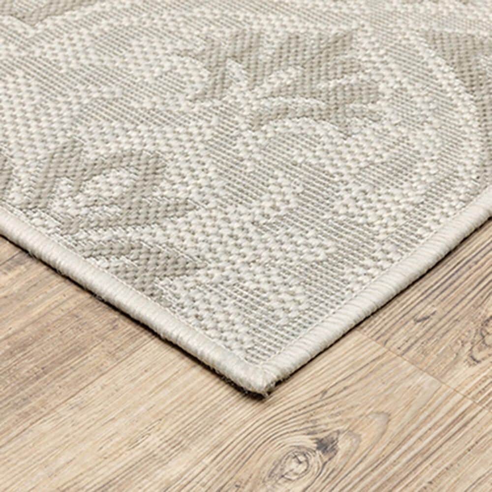 Oriental Weavers Portofino 2805W 7&#39;10&quot; x 10&#39;10&quot; Ivory Area Rug, , large