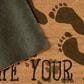 Trans-Ocean Import Natura Wipe Your Paws 2" x 3" Natural Door Mat, , large