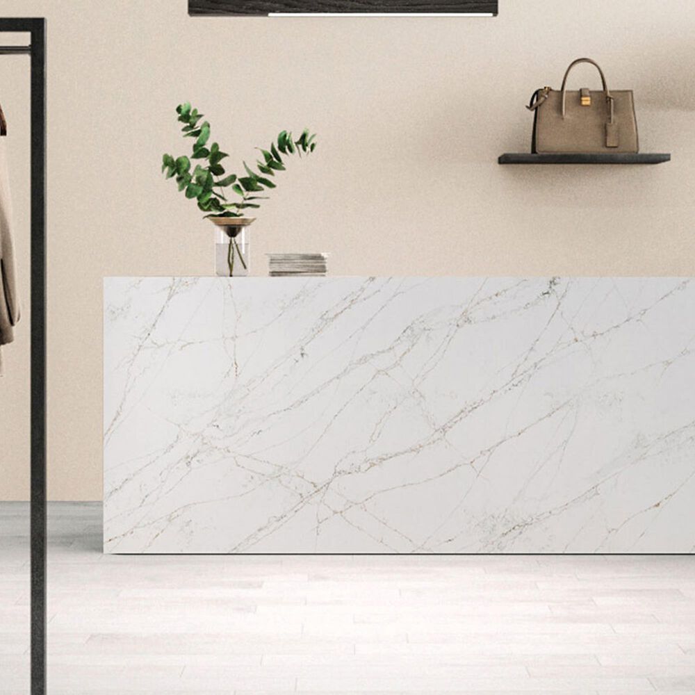NFM Custom Countertops Calacatta Viraldi 3cm Quartz Countertop, , large