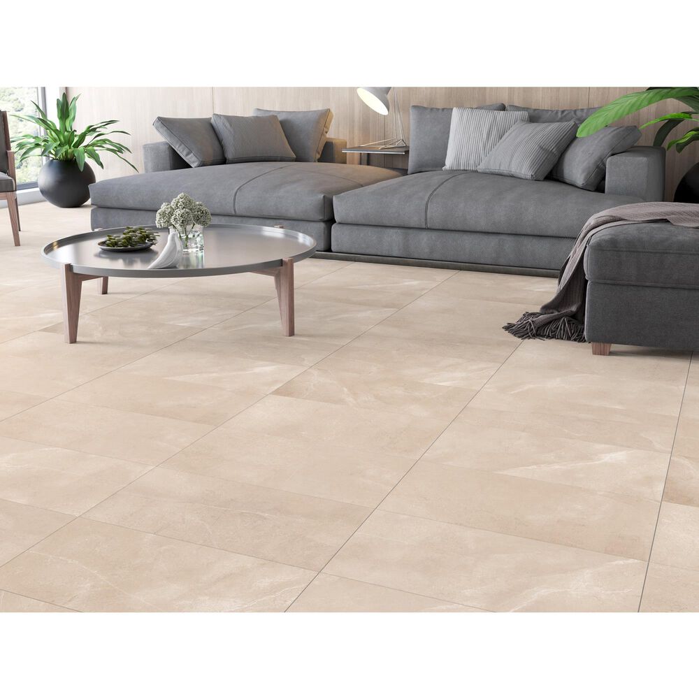 Emser Vernon Fawn 12&quot; x 24&quot; Porcelain Tile, , large