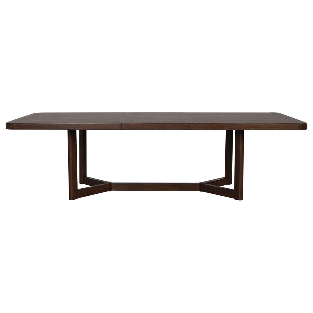Ashley Dilenno Rectangular Dining Table in Rich Warm Brown - Table Only, , large