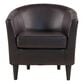 Overman International Corp Windsor Accent Chair in Rodeo Dark Brown, , large
