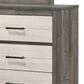 Crown Mark Rhett 3-Piece Queen Platform Bedroom Set in Gray and White, , large