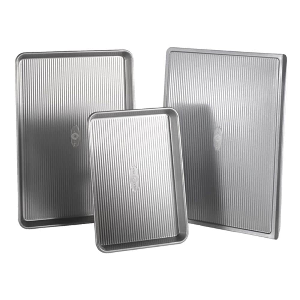 USA Pan 3 Piece Bakeware Set, , large