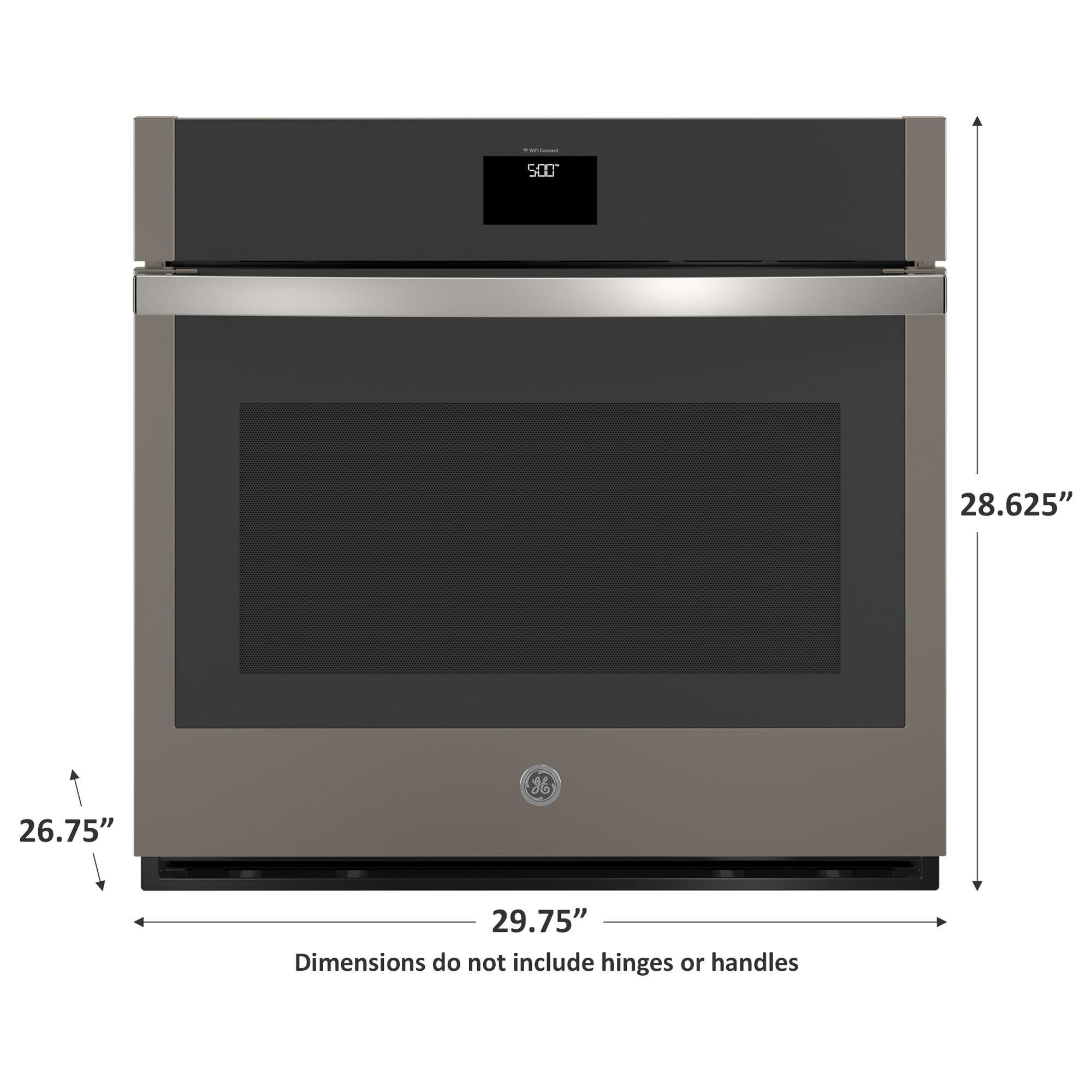 GE Appliances 30 Single Electric Wall Oven with No Preheat Air Fry in Slate NFM