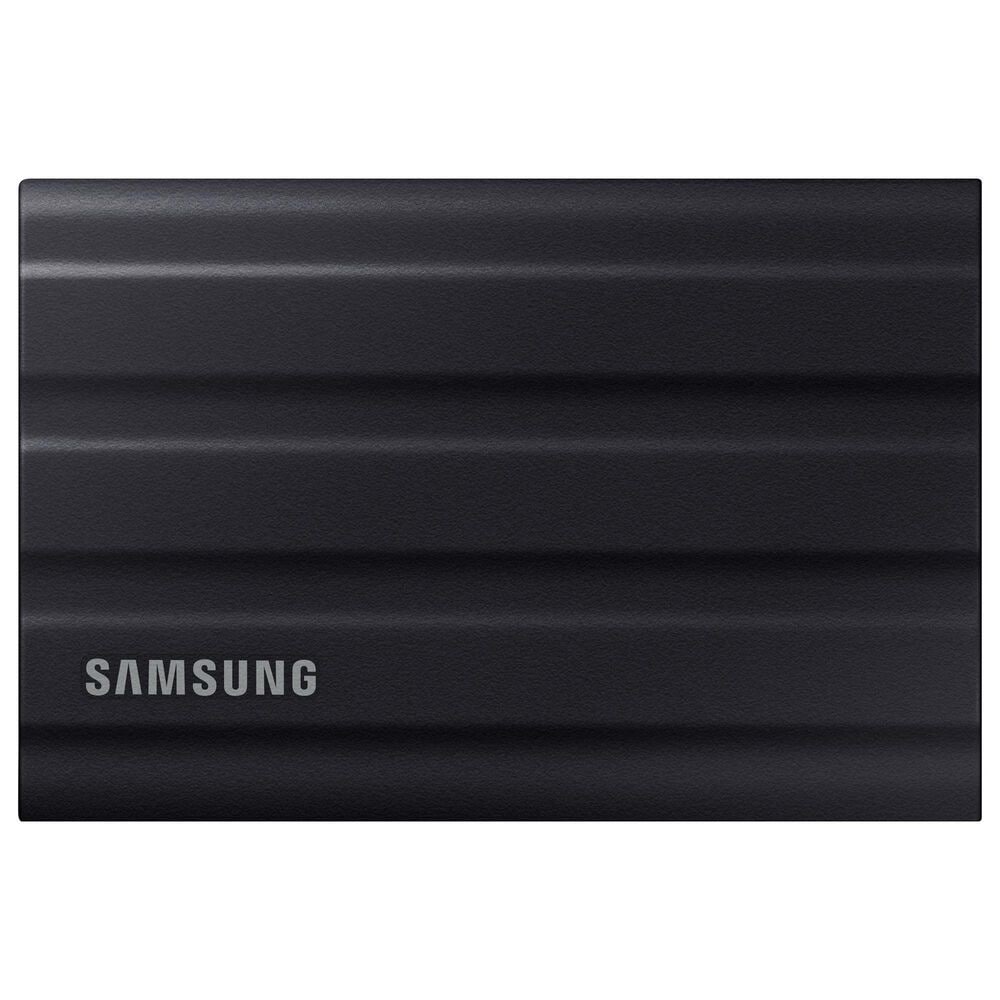 Samsung 1TB T7 Shield Portable External SSD in Black, , large