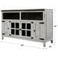 Rustic Imports Hacienda 60" Tv Stand in White, , large