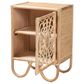 Baxton Studio Acelin 2-Shelf Nightstand in Natural Brown, , large