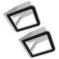 Kanto Elevated Desktop Speaker Stand for Small Speakers in White (Set of 2), , large