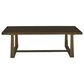 Ashley Balintmore Retangular Coffee Table in Warm Brown and Antiqued Gold, , large