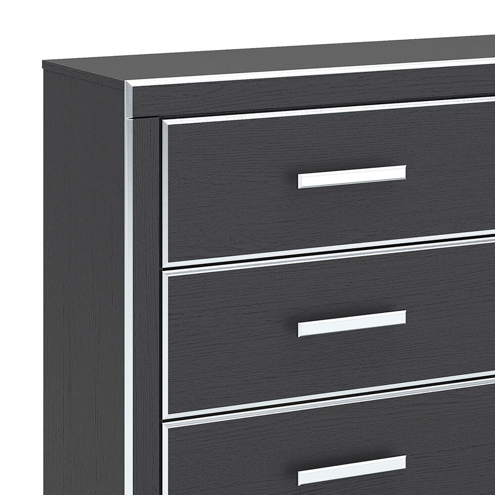 Ashley Zuraleus 3-Piece Queen Storage Bedroom Set in Matte Black, , large