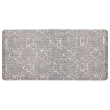 Mohawk Dri-Pro Deluxe Diamond Fret 1"8" x 3"6" Multicolor Area Rug, , large