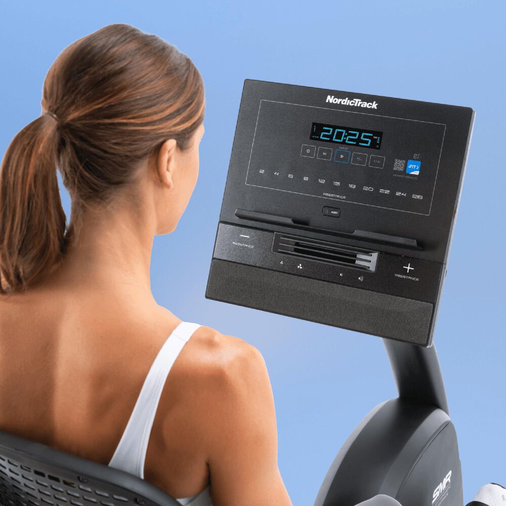 NordicTrack G LE Recumbent Exercise Bike in Black, , large
