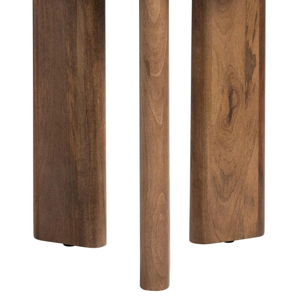 Slatehouse Mason Round End Table in Brown, , large
