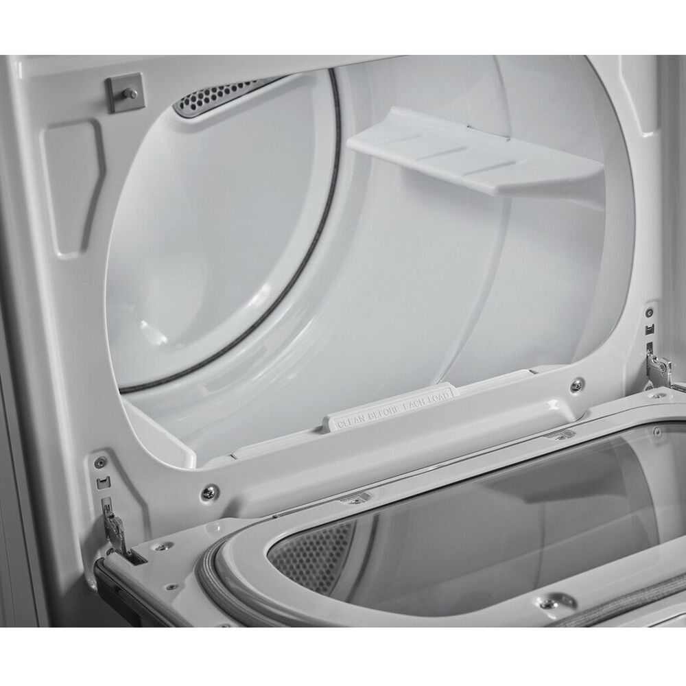Maytag 7.4 Cu. Ft. Front Load Electric Dryer with Steam Cycles in White, , large