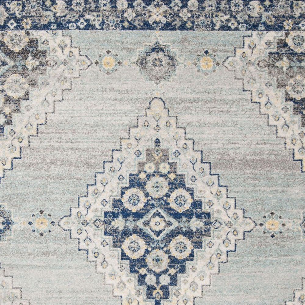 Safavieh Madison MAD615F 2&#39;3&quot; x 12&#39; Grey and Cream Runner, , large