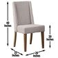 Steve Silver Riverdale Side Chair in Beige, , large