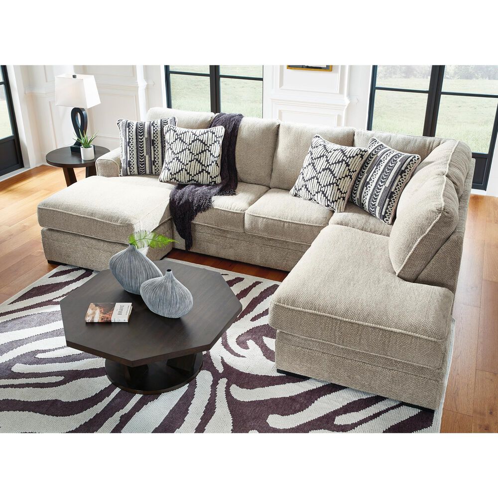 Ashley 2 Piece Sectional in in Tan, , large