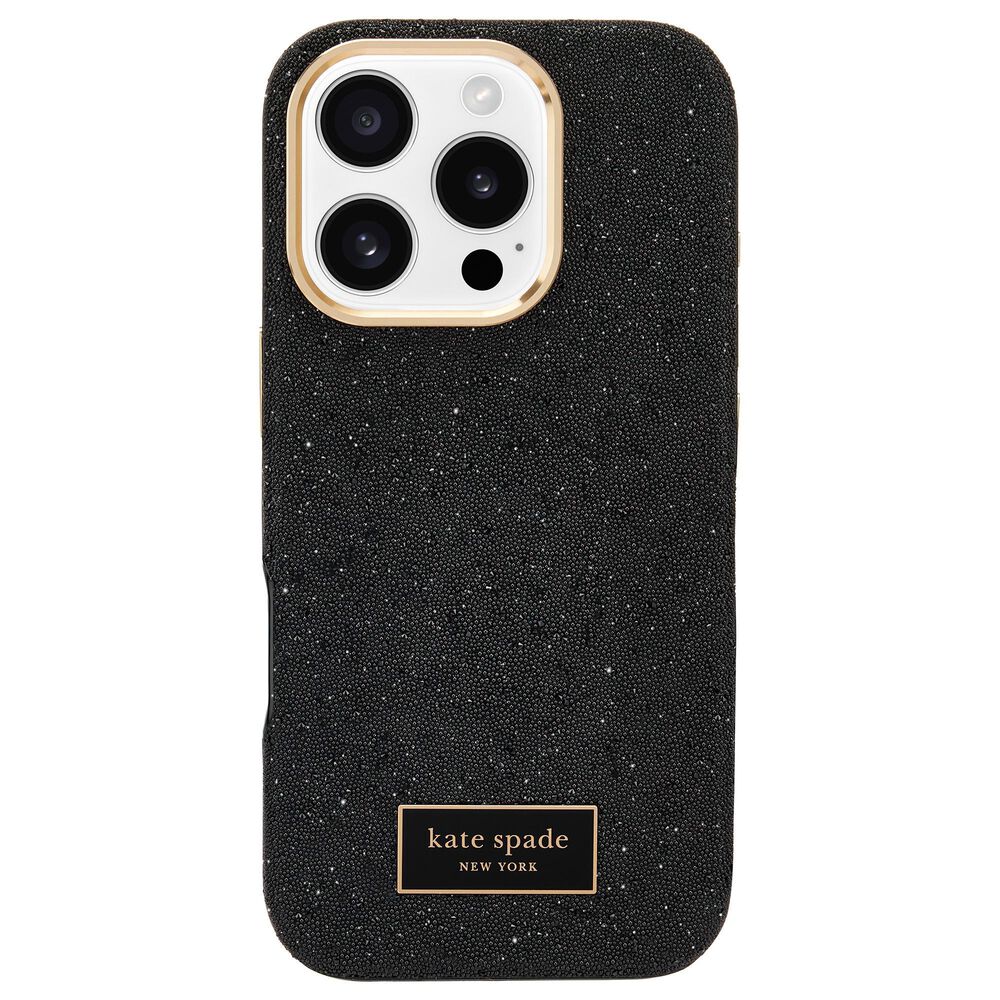 Kate Spade Crystal Pave MagSafe Case for Apple iPhone 16 Pro in Nightfall, , large