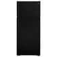 GE Appliances 17.5 Cu. Ft. Freestanding Top Freezer Refrigerator in Black, , large