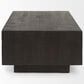 Mercana Hayden Square Coffee Table in Dark Brown, , large