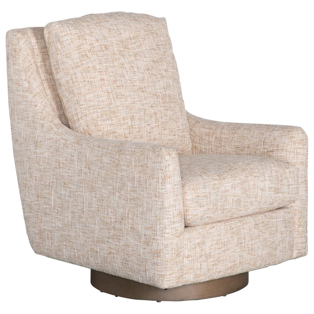 Sam Moore Keaton Swivel Chair in Toast, , large