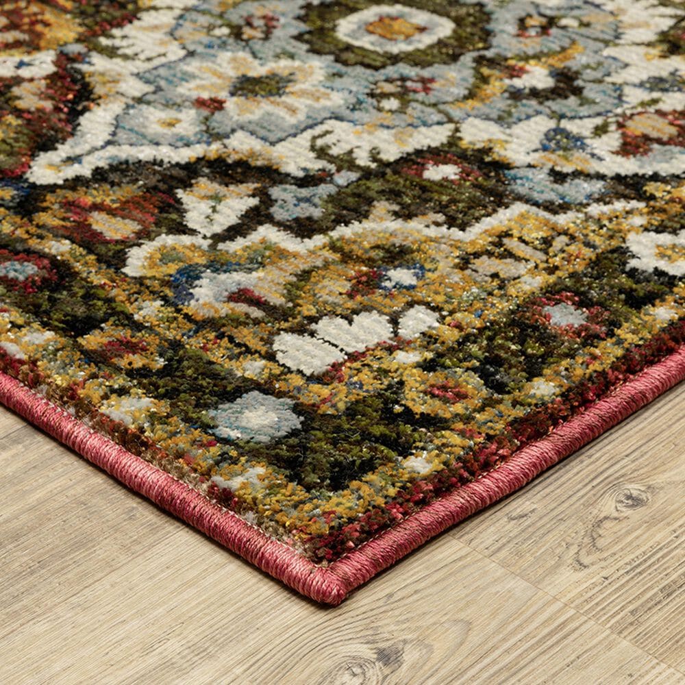 Oriental Weavers Andorra 1&#39;10&quot; x 3&#39;2&quot; Red and Multicolor Area Rug, , large