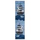 Safavieh Carousel Animals 2" x 8" Blue and Grey Kids Runner, , large