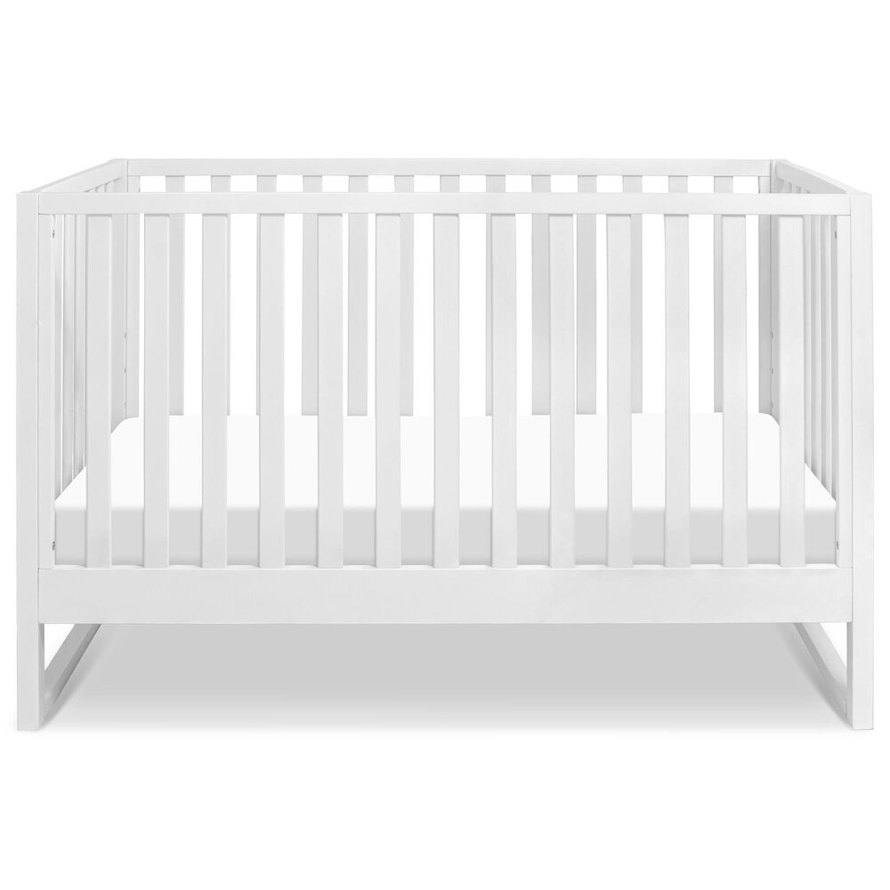 New Haus Hunter 3-In-1 Convertible Crib in White, , large