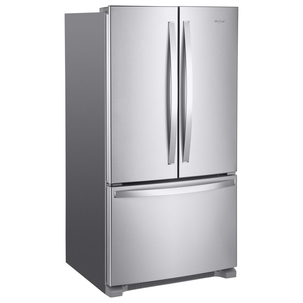 Whirlpool 25.2 Cu. Ft. French Door Refrigerator with Water Dispenser in Fingerprint Resistant Stainless Steel, , large