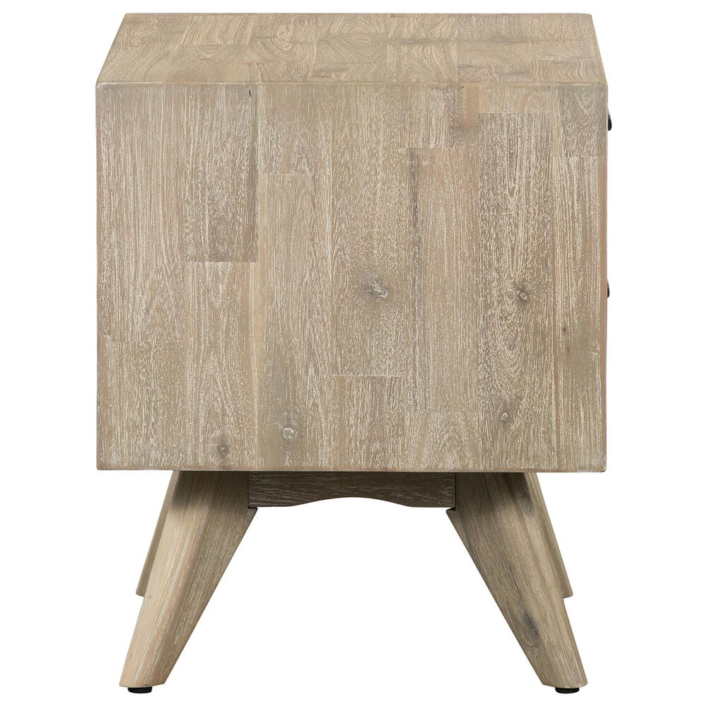 Blue River Baly 2 Drawer Nightstand in Gray Sandblast Summer/Black, , large