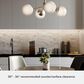 Hunter Hepburn 4-Light Chandelier in Brushed Nickel, , large