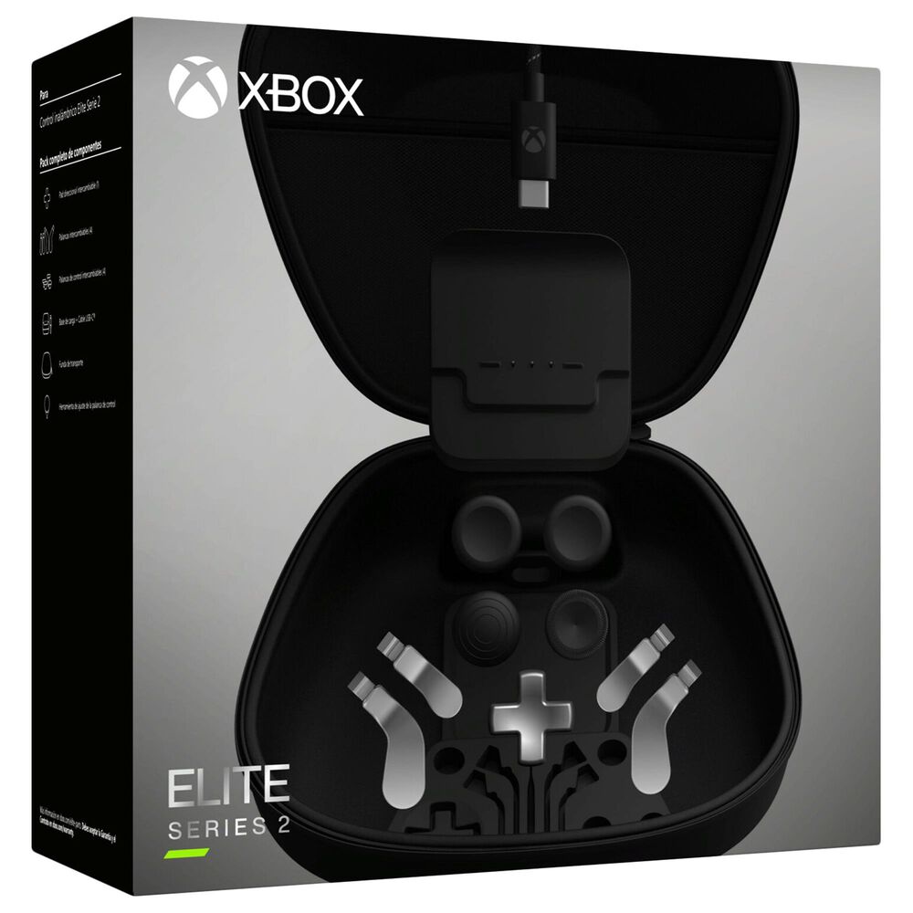 Microsoft Elite Series 2 Complete Component Pack for Xbox Series X, Xbox Series S, Xbox One in Black, , large