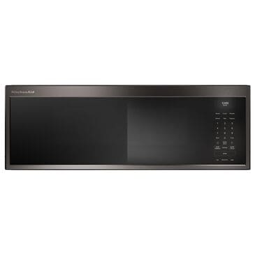 KitchenAid 1.1 Cu. Ft. Smart Low Profile Microwave Hood Combination with Dual Fan Ventilation in Black Ore, , large