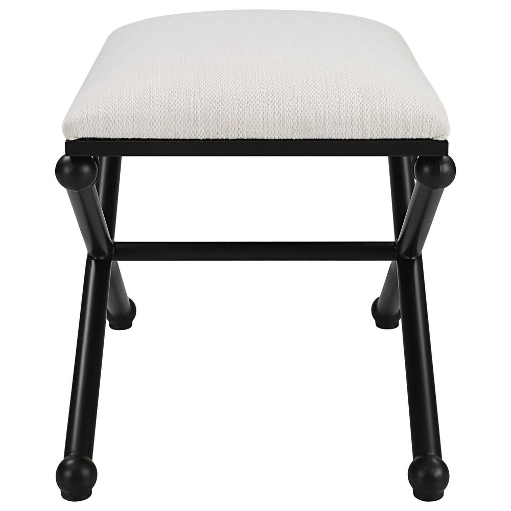 Uttermost Andrews Small Bench in White, , large
