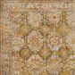 Surya Mona Lisa 6"7" Round Mustard, Tan, Olive, Brick Red, Sage, Dark Blue and Burgundy Area Rug, , large