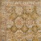 Surya Mona Lisa 6"7" Round Mustard, Tan, Olive, Brick Red, Sage, Dark Blue and Burgundy Area Rug, , large