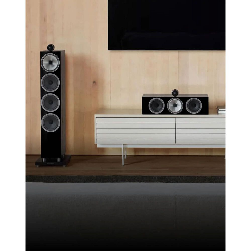 Bowers &amp; Wilkins 700 Series 3-Way Center Channel Speaker in Gloss Black, , large