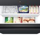 Samsung 17.5 Cu. Ft. 3-Door French Door Refrigerator in Black Caviar Matt, , large