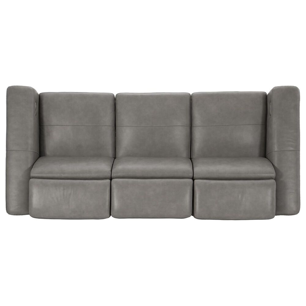 Bernhardt Lioni Power Motion Sofa in Light Grey, , large