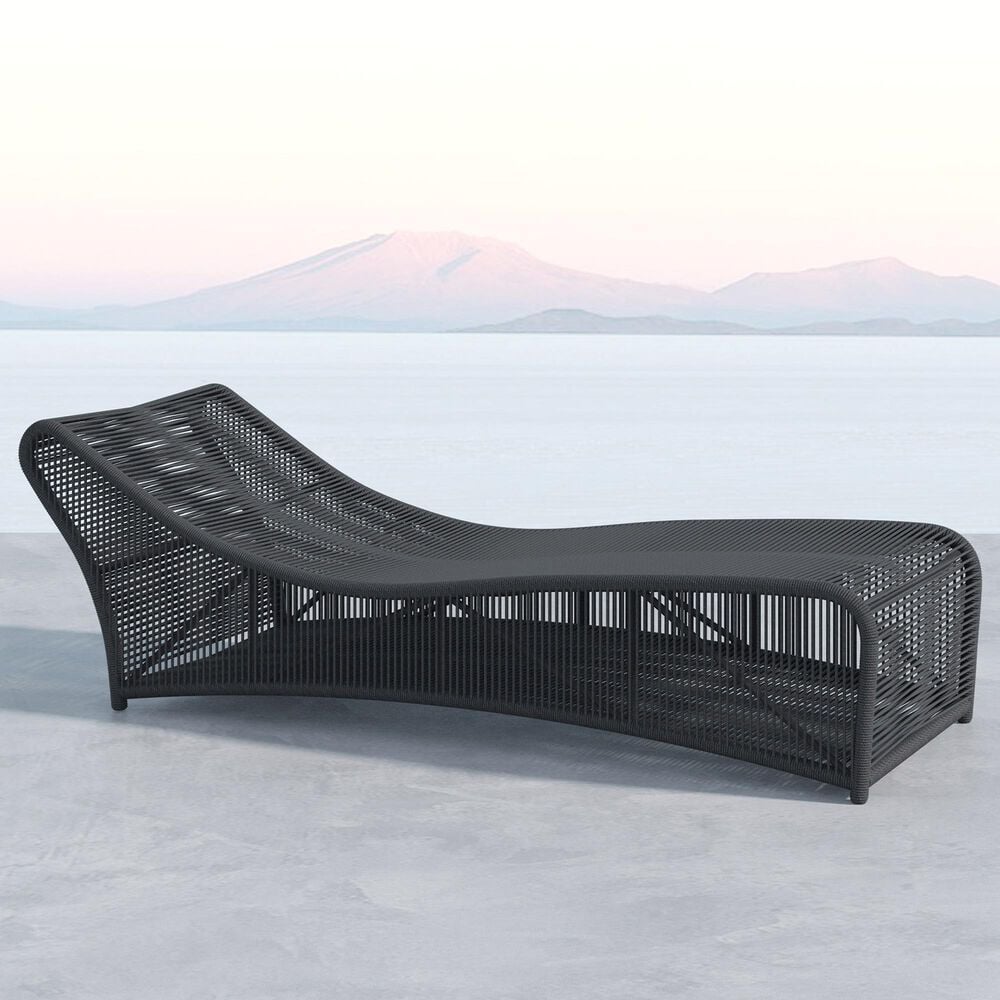 Hooker Furn. Dba Sunset West Milano Chaise Lounge in Slate, , large