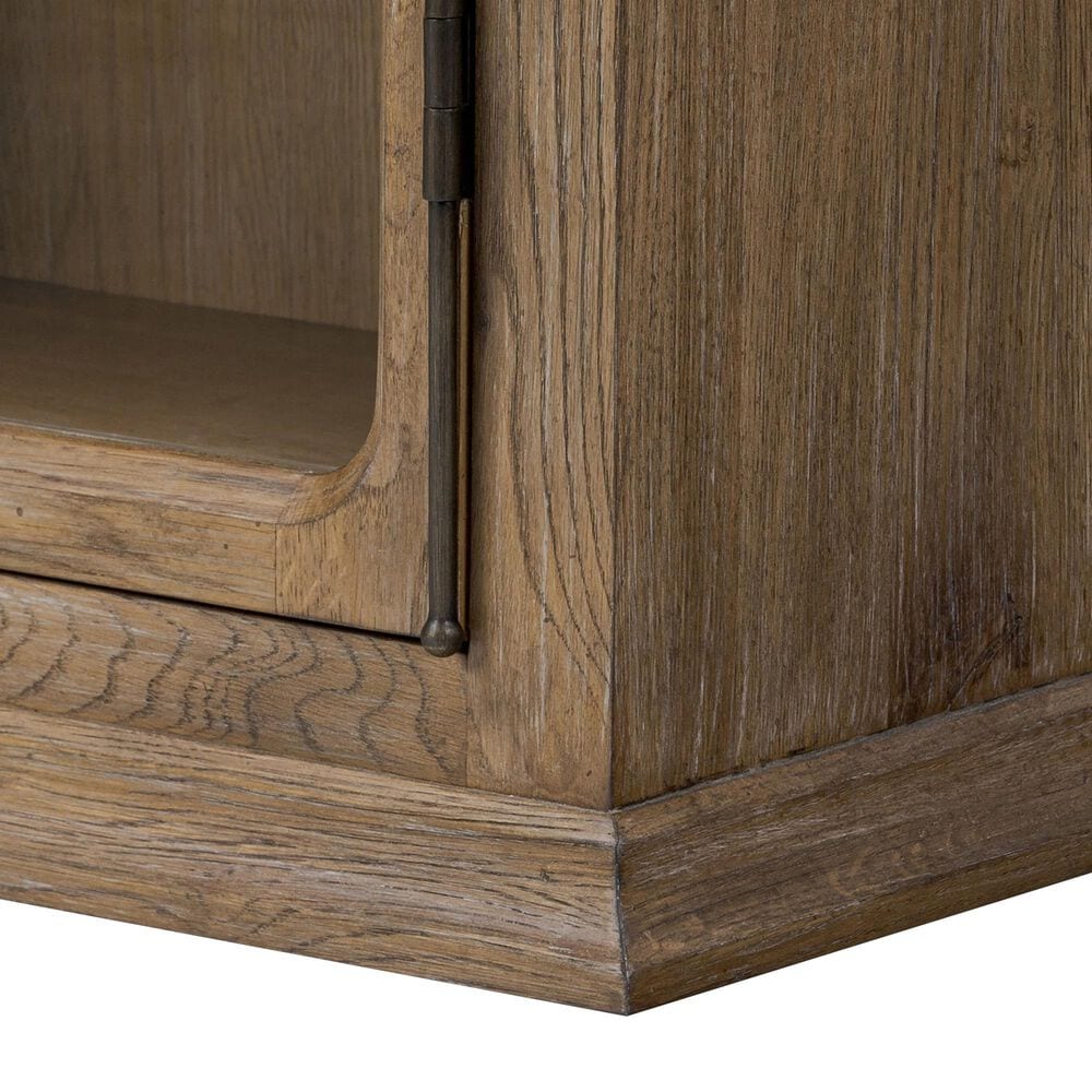 Four Hands Dawes 2-Door Cabinet in Weathered Oak, , large