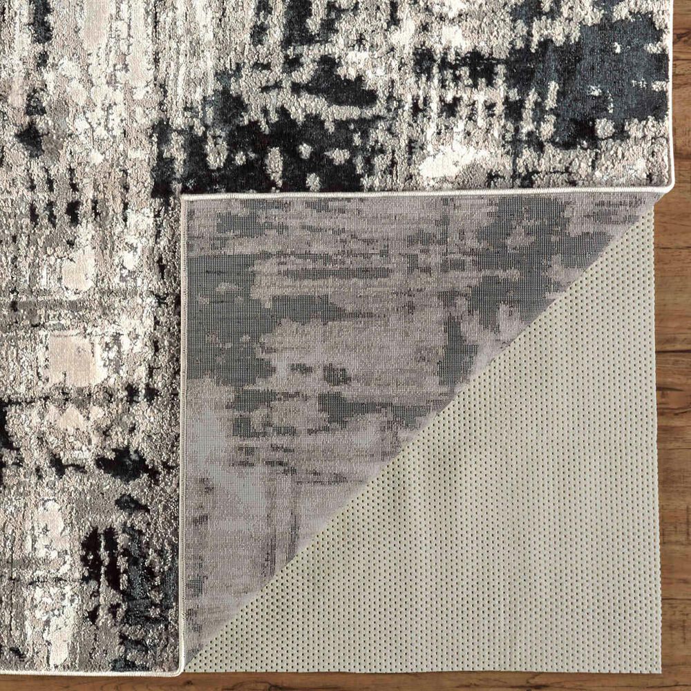 Feizy Micah 1&#39;8&quot; x 2&#39;10&quot; Black Area Rug, , large
