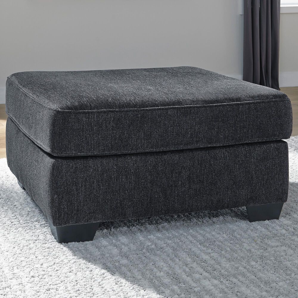 Ashley Altari Oversized Accent Ottoman in Slate, , large