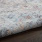 57 Grand by Nicole Curtis Series 1 2" x 6" Light Grey and Blue Runner, , large