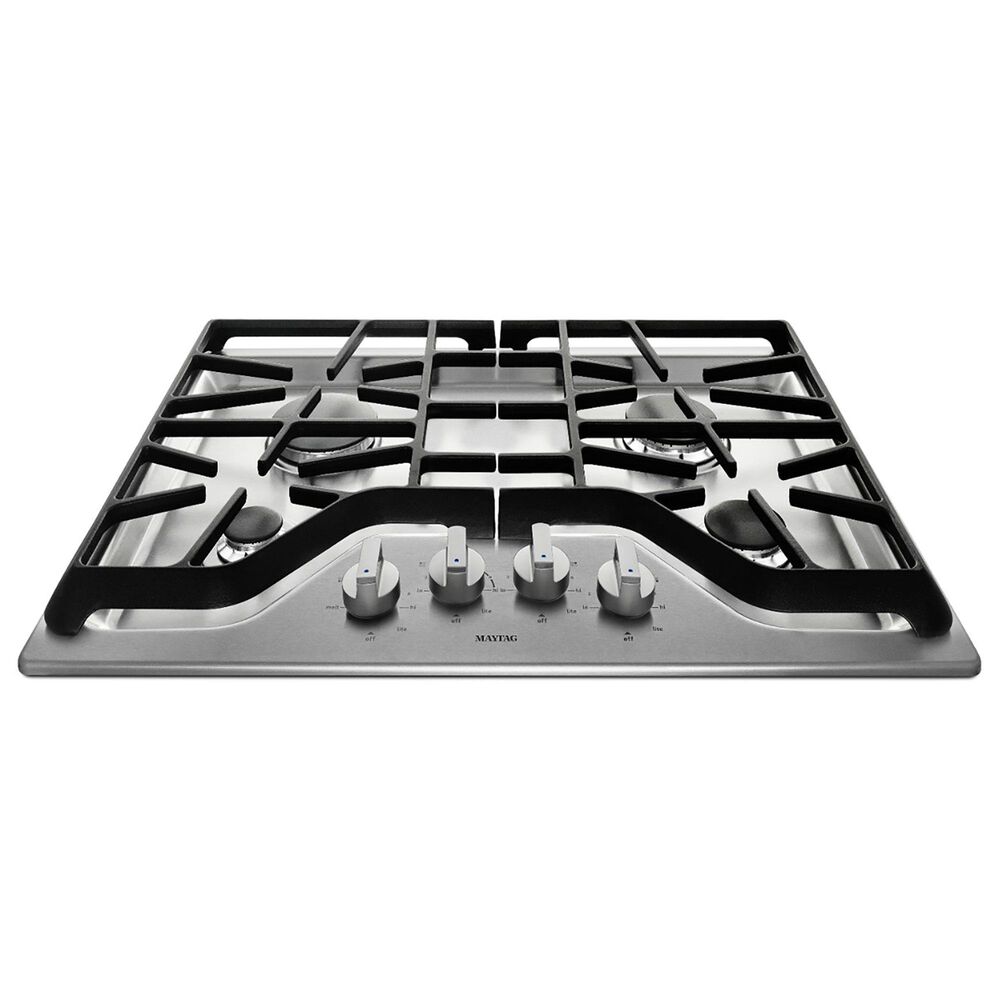 Maytag 2-Piece Kitchen Package with 30&quot; Built-In Single Wall Oven and Gas Cooktop in Stainless Steel, , large